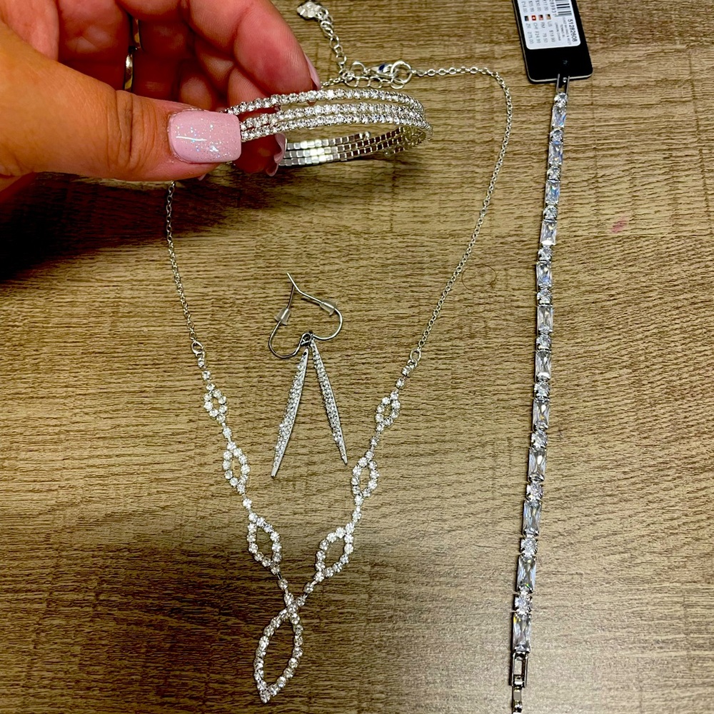 Silver Formal Jewelry